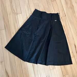 Vintage Black Flared Midi Skirt by Miss Sixty